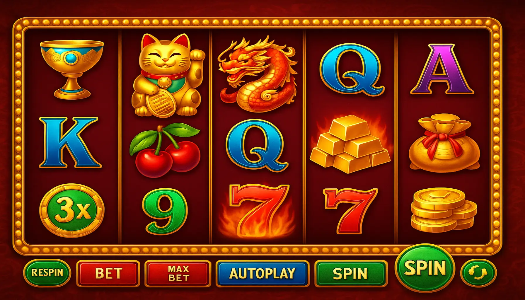 Jogos de Slot no Casino Online ZZ777
