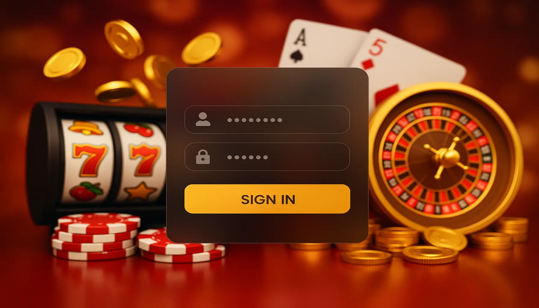 Login no Cassino ZZ777
